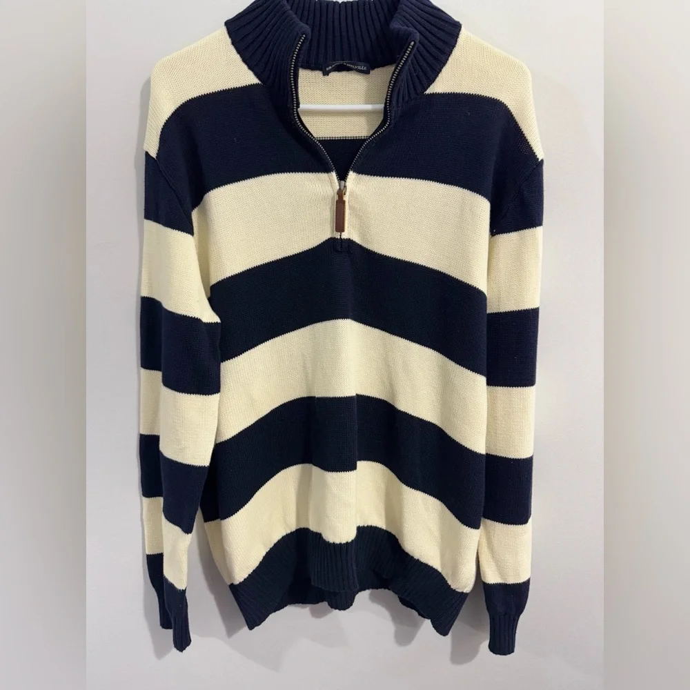 Brandy Melville Aleah Cotton Stripe Sweater - Picture 2 of 4